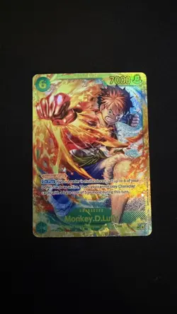 One Piece - Monkey D Luffy SEC OP13-118 - Carrying On His Will Near Mint - Image 1