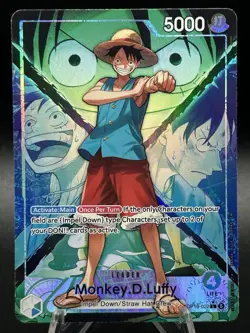 One Piece Monkey.D.Luffy (022) (Alternate Art) The Time of Battle OP16 - Image 3