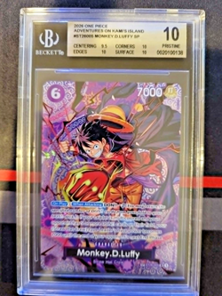 2026 One Piece Adventures on Kami's Island ST26005 Monkey D Luffy SP BGS 10 - Image 1