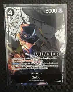 Sabo (Winner Pack 2026 Vol. 2) P-105 One Piece Promotion Cards Foil - Image 1