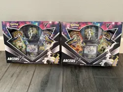 Pokemon TCG Arceus V Figure Collection Box - Lot Of 2, BRAND NEW, FACTORY SEALED - Image 1