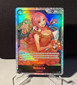 ONE PIECE Card Game TCG / Rebecca OP05-091 V.1 / SR English NM Waifu - Image 1