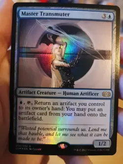 Master Transmuter (FOIL) - NM - Double Masters - MtG - English - Image 1