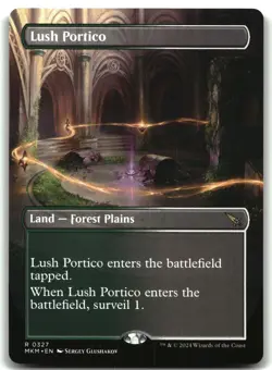 Lush Portico (Borderless) 327 Murders at Karlov Manor Magic: The Gathering NM - Image 1