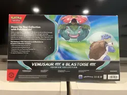 Pokemon TCG SV: Venusaur And Blastoise Ex Premium Collection Box: Sealed - Image 2