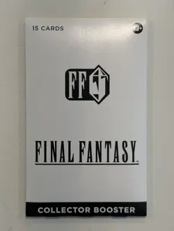 Magic The Gathering Final Fantasy Collector Booster Pack SLEEVED Sealed - Image 1