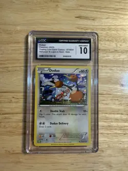 Doduo Pokemon 013/034 TCG Classic Holo CGC 10 Gem Mint 2023 - Image 1