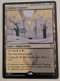 Umbral Expanse (Extended Art) Commander: Secrets of Strixhaven Regular - Image 1
