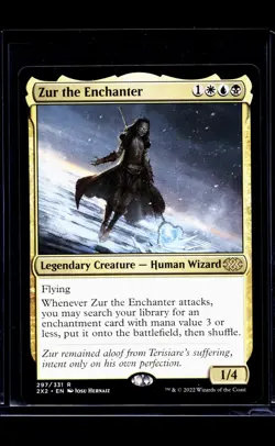 2022 MTG Magic the Gathering 2X2 Double Masters #297 Zur the Enchanter - Image 1