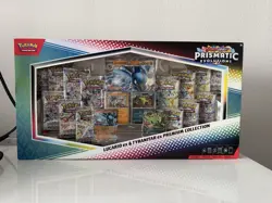 Lucario And Tyranitar Ex Pokemon TCG Prismatic EX Premium Collection Box Set - Image 1