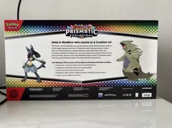 Lucario And Tyranitar Ex Pokemon TCG Prismatic EX Premium Collection Box Set - Image 2