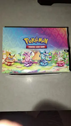 Pokemon Prismatic Evolution Mini Tin Complete Set Of 8 W/ Display Box New Sealed - Image 2