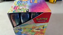 Pokemon Prismatic Evolution Mini Tin Complete Set Of 8 W/ Display Box New Sealed - Image 3