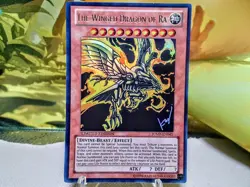 The Winged Dragon of Ra ultra rare foil yu-gi-oh limited edition trading card - Image 1