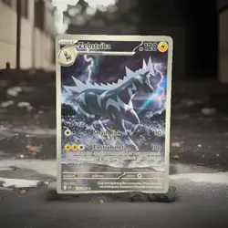 Pokemon Zebstrika 115/086 Illustration Full Art Holo White Flare Card NM/MINT - Image 1