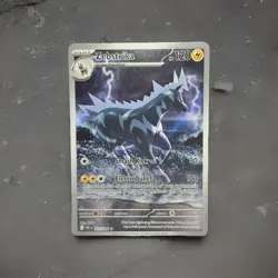 Pokemon Zebstrika 115/086 Illustration Full Art Holo White Flare Card NM/MINT - Image 2