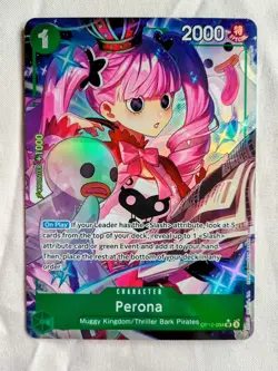 Perona (Alt Art) OP12-034 SR Legacy of the Master - ONE PIECE Card Game English - Image 1
