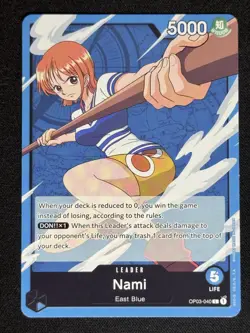 Nami (040) #OP03-040 Pillars of Strength One Piece Card TCG - Image 1