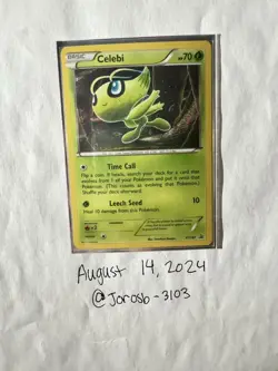 Celebi Promo Card - XY187 - Near Mint! - Image 1