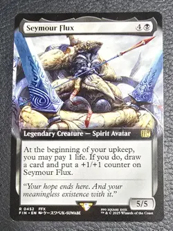 Seymour Flux (Extended Art) - MTG Final Fantasy Regular MTG NM Magic Card - Image 1