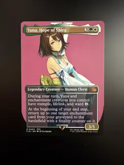 MTG Final Fantasy English Yuna, Hope of Spira Borderless 0404 Non-Foil - Image 1
