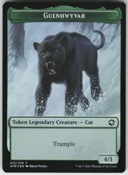 Guenhwyvar Token T Adventures in the Forgotten Realms 13 LP - Image 1