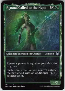 Renata, Called to the Hunt (Showcase) U Theros Beyond Death 267 LP - Image 1