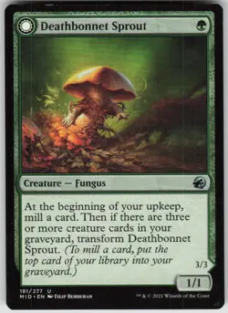 DEATHBONNET SPROUT 181 UNCOMMON INNISTRAD: MIDNIGHT HUNT LP - Image 1