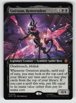 Gwenom, Remorseless (Extended Art) *Non-Foil* SPM 256 NM - Image 1