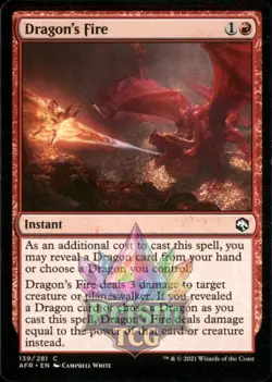 Dragon's Fire 139 Common Adventures in the Forgotten Realms MTG - Image 1
