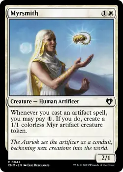 Myrsmith [Commander Masters] Foil Near Mint - Image 1