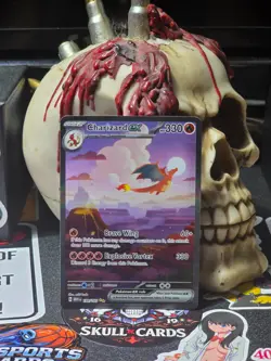 ☠☠ Pokemon Charizard ex 199/165 SIR Scarlet & Violet 151 Holo FREE UPS SHIP - Image 1