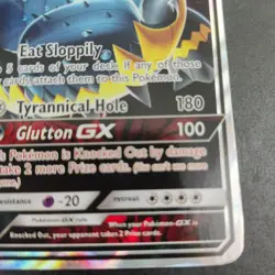 Pokemon - Guzzlord GX 63/111 Ultra Rare Crimson Invasion LP - Image 4