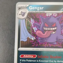 Pokemon Gengar Perfect Order Rare Reverse Holo 50/88 NM - Image 5