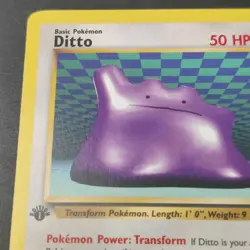 The Pokemon Company Pokemon TCG Ditto 18/62 Fossil Rare Regular 50HP Unlimited - Image 3