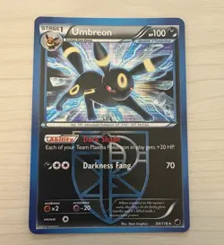 Pokemon TCG Umbreon Plasma Freeze 64/116 Holo Rare - Image 1