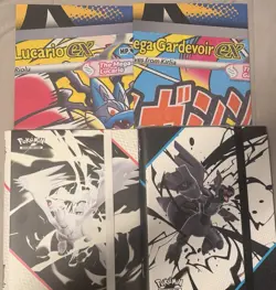 Pokemon TCG Black Bolt White Flare Binders & Ascended Heroes Posters Lot NEW - Image 1