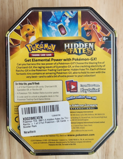 Pokemon Hidden Fates Raichu GX Tin Sealed - Image 2