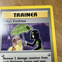 Pokemon Erika's Kindness Trainer Rare Regular Gym Challenge 103/132 2000 - Image 3