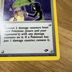 Pokemon Erika's Kindness Trainer Rare Regular Gym Challenge 103/132 2000 - Image 4