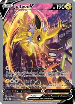 Pokemon Jolteon V Sword & Shield Promo Promo SWSH183 - Image 1