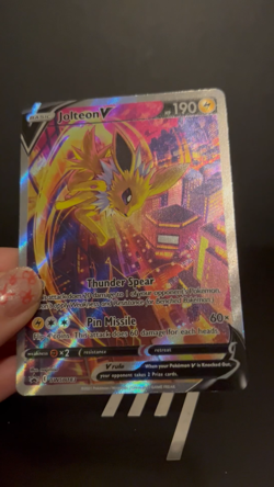Pokemon Jolteon V Sword & Shield Promo Promo SWSH183 - Image 2