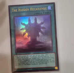 Yu-Gi-Oh! The Hidden Hecahands PHRE-EN008 Phantom Rage Spell 1st Ed Konami Eng - Image 1