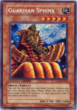 Guardian Sphinx - MC2-EN001 - Secret Rare - Limited Edition DMG Yugioh MISC - Image 1
