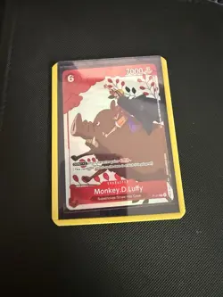 One Piece Monkey D. Luffy (Gift Collection 2023) P-001 English Promo Foil Card - Image 2