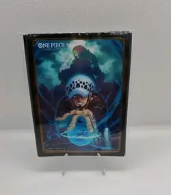 Devil Fruit Vol. 3 Trafalgar Law Sealed 10ct Card Sleeves – One Piece TCG - Image 1