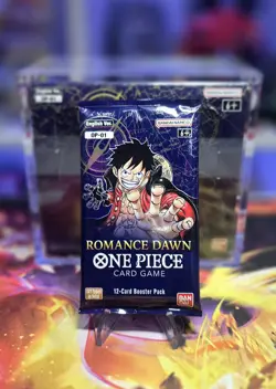 One Piece op-01 Romance Dawn PRE-ERRATA sealed booster pack (Box Not Included) - Image 1