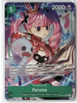 2025 ONE PIECE LEGACY OF THE MASTER PERONA OP12-134 ALTERNATE ART - Image 1