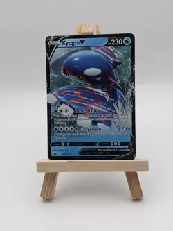 Kyogre V 037/159 Crown Zenith Holo - Pokemon Card - Image 1