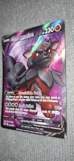 Pokemon TCG - Hisuian Arcanine V 179/195 Ultra Rare - Silver Tempest - Image 4